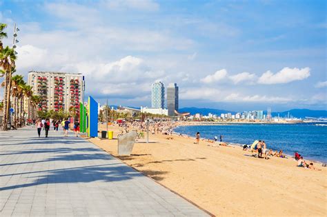barcelona strandpromenade